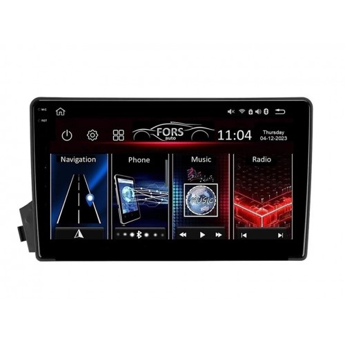 Radio Android FORS.auto FS 6 MAX  SsangYong Actyon/Kyron (6+128Gb, 9") 2005-2011
