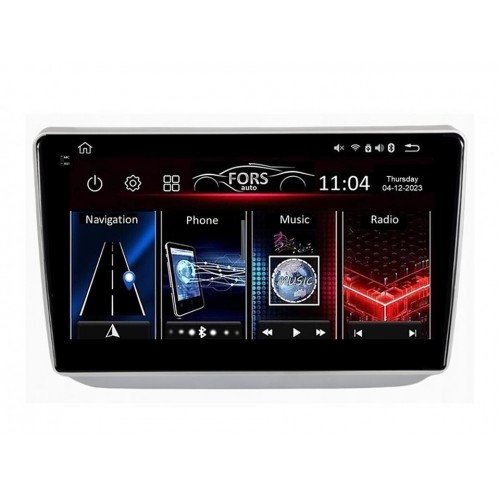 Radio Android FORS.auto FS 4 PRO  Skoda Kodiaq (4+64Gb, 10") 2016-2018