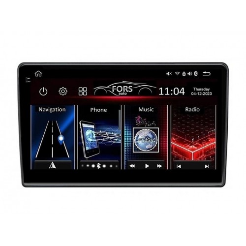 Radio Android FORS.auto FS 6 MAX  Volkswagen Touran/Passat/Golf/Tiguan/T5 (6+128Gb, 10") 2009