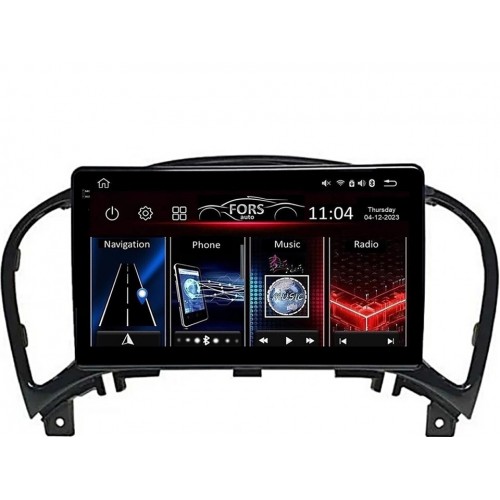 Radio Android FORS.auto FS 6 MAX  Nissan Juke (6+128Gb, 9") 2011-2016