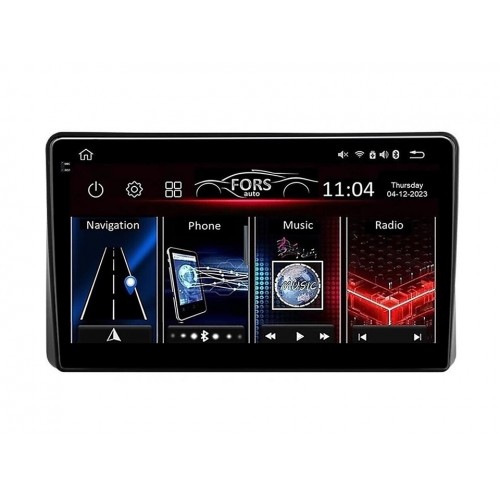 Radio Android FORS.auto FS 4 PRO  Nissan Teana (4+64Gb, 9") 2003-2007