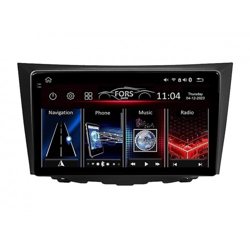 Radio Android FORS.auto FS 6 MAX  Suzuki Kizashi (6+128Gb, 9") 2009-2015