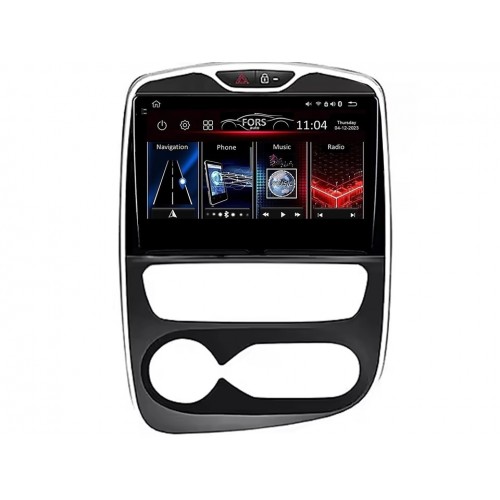 Radio Android FORS.auto FS 4 PRO  Renault Clio (4+64Gb, 10") 2012-2016