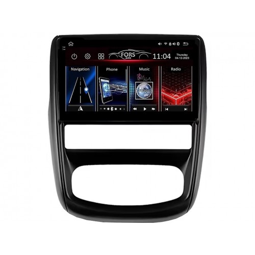 Radio Android FORS.auto FS 4 PRO  Renault Duster (4+64Gb, 9") 2012-2019