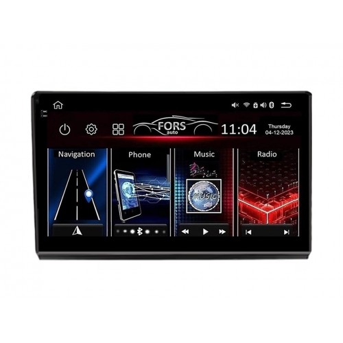 Radio Android FORS.auto FS 4 MAX  Fiat Bravo (4+32Gb, 9") 2007-2014