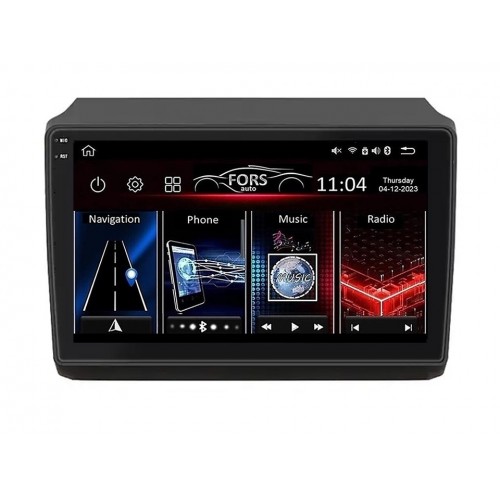 Radio Android FORS.auto FS 4 PRO  Fiat Ducato (4+64Gb, 9") 2006-2016