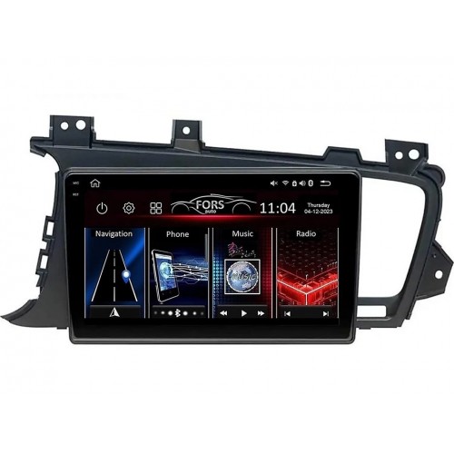 Radio Android FORS.auto FS 4 PRO  Kia Optima K5 (4+64Gb, 9") 2011-2014