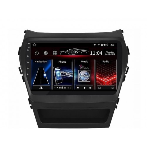 Radio Android FORS.auto FS 1 LITE  Hyundai Santa Fe/IX45 (1+32Gb, 9") 2012-2017