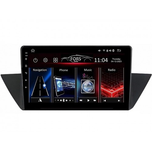 Radio Android FORS.auto FS 1 LITE  BMW X1 (1+32Gb, 10") 2009-2015