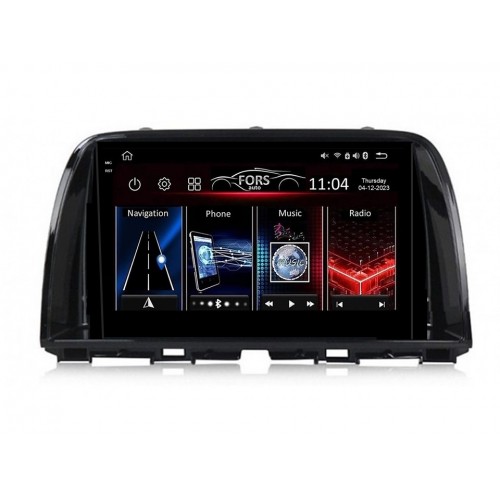 Radio Android FORS.auto FS 2 ULTRA  Mazda CX-5 (2+32Gb, 10") 2012-2016