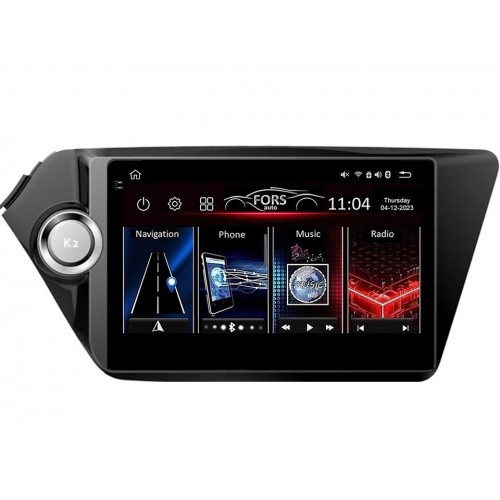 Radio Android FORS.auto FS 2 ULTRA  Kia K2/Rio (2+32Gb, 9") 2012-2015