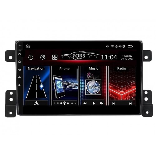 Radio Android FORS.auto FS 1 LITE  Suzuki Grand Vitara (1+32Gb, 9") 2005-2015