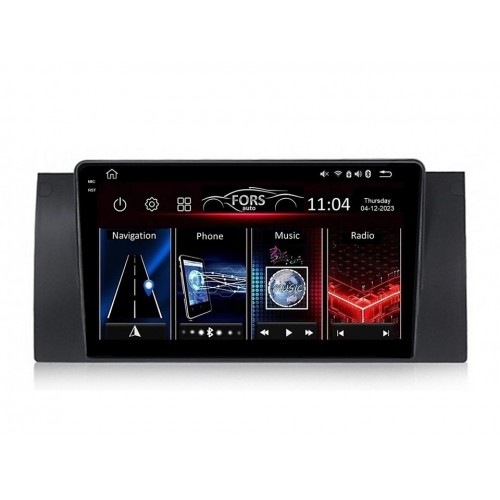 Radio Android FORS.auto FS 2 ULTRA  BMW 5-Series (E39) 1995-2003/X5 (E53) 1999-2006 (2+32Gb, 9")