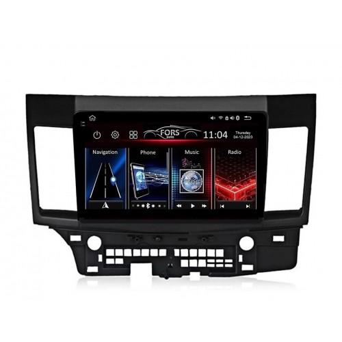 Radio Android FORS.auto FS 2 ULTRA  Mitsubishi Lancer (2+32Gb, 10") 2008-2015