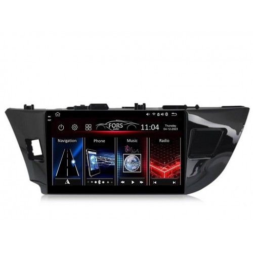 Radio Android FORS.auto FS 4 PRO  Toyota Corolla 2014-2016