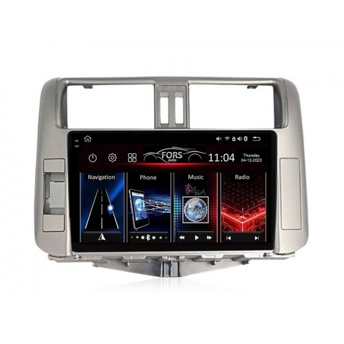 Radio Android FORS.auto FS 2 ULTRA  Toyota Land Cruiser Prado 150 (2+32Gb, 9") 2009-2013