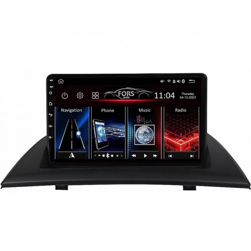 Radio Android FORS.auto FS 1 LITE  BMW X3 E83 (1+32Gb, 9") 2004-2012