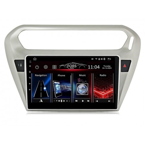 Radio Android FORS.auto FS 1 LITE  Citroen C-Elysee (1+32Gb, 9") 2012-2017