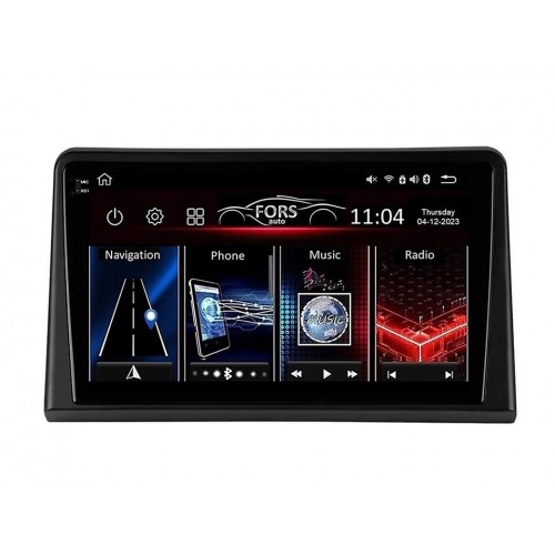 Radio Android FORS.auto FS 4 PRO  Hyundai Sonata (4+64Gb, 9") 2017-2019