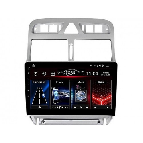 Radio Android FORS.auto FS 1 LITE  Peugeot 307 (1+32Gb, 9") 2002-2013