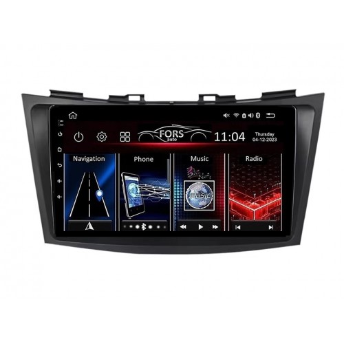 Radio Android FORS.auto FS 1 LITE  Suzuki Swift (1+32Gb, 9") 2011-2016