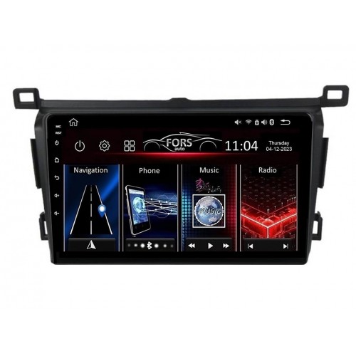 Radio Android FORS.auto FS 1 LITE  Toyota RAV4 (1+32Gb, 9") 2013-2018