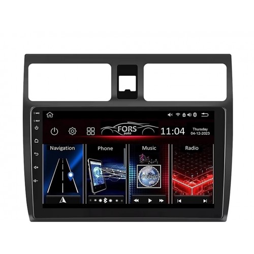 Radio Android FORS.auto FS 1 LITE  Suzuki Swift (1+32Gb, 10") 2004-2010