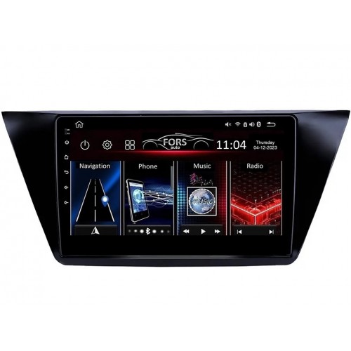 Radio Android FORS.auto FS 1 LITE  Volkswagen Touran (1+32Gb, 10") 2015-2017