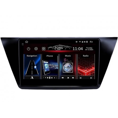 Radio Android FORS.auto FS 2 ULTRA  Volkswagen Touran (2+32Gb, 10") 2015-2017
