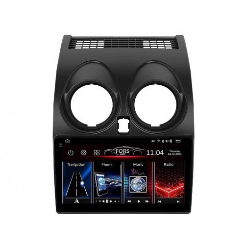 Radio Android FORS.auto FS 2 PRO  Nissan Qashqai (2+32Gb, 9") 2008-2013