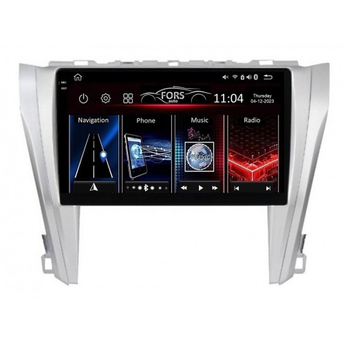 Radio Android FORS.auto FS 4 MAX  Toyota Camry (4+32Gb, 10") 2012-2014