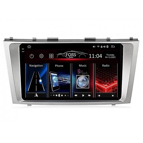 Radio Android FORS.auto FS 6 MAX   Toyota Camry (6+128Gb, 9") 2007-2011