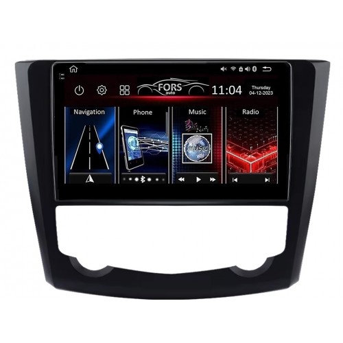 Radio Android FORS.auto FS 6 MAX  Renault Kadjar (6+128Gb, 9") 2015-2017