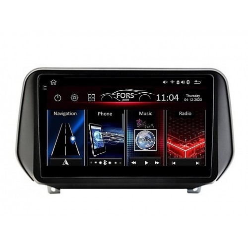 Radio Android FORS.auto FS 6 MAX  Hyundai Santa Fe (6+128Gb, 10") 2018+