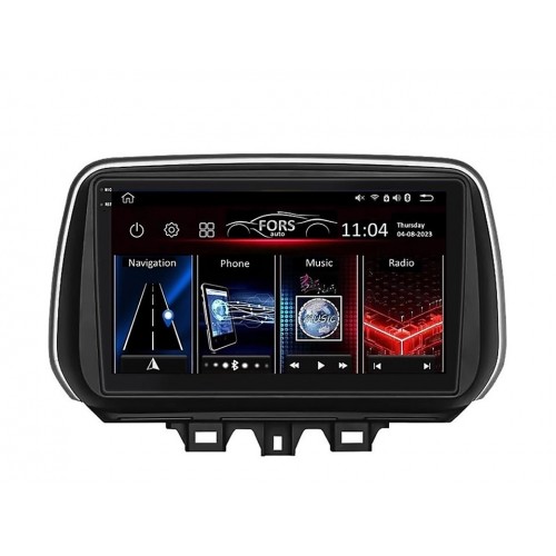 Radio Android FORS.auto FS 6 MAX  Hyundai Tucson/IX35 (6+128Gb, 9") 2018-2019