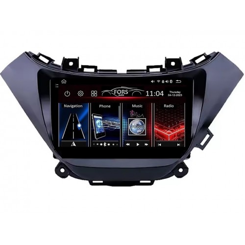 Radio Android FORS.auto FS 6 MAX  Chevrolet Malibu (6+128Gb, 9") 2015-2018