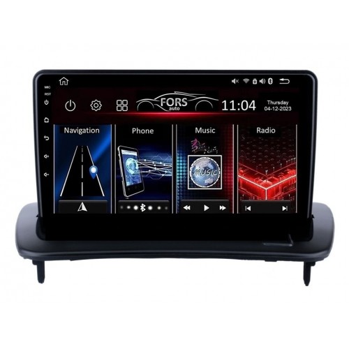 Radio Android FORS.auto FS 1 LITE  Volvo S40/2006-2013 C30/2004-2010 C70 (1+32Gb, 9"