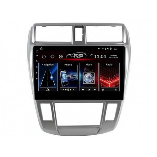 Radio Android FORS.auto FS 1 LITE  Honda City (1+32Gb, 10", Auto AC) 2008-2011